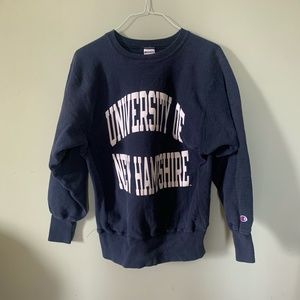 Champion Reverse Weave University Of New Hampshire Crewneck